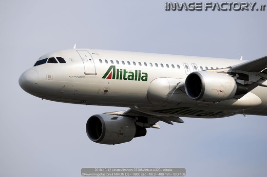 2019-10-12 Linate Airshow 07306 Airbus A320 - Alitalia